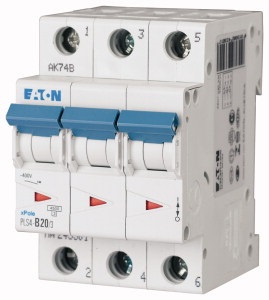 PLS4-C20/3 INT. MT 4,5KA 3P C 20A