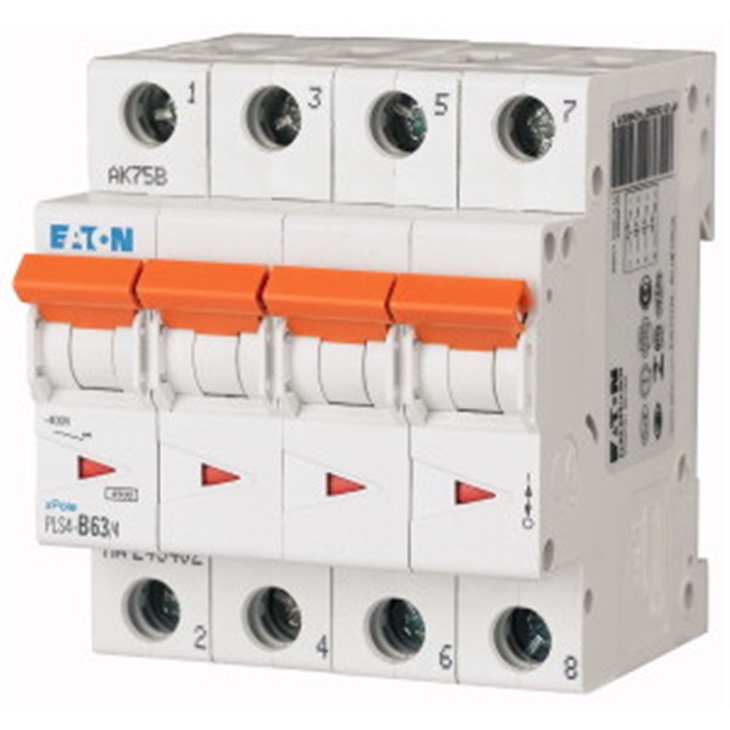 PLS4-C63/4 INT. MT 4,5KA 4P C 63A