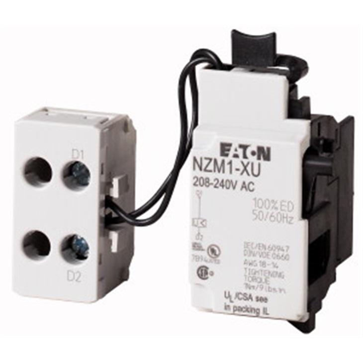 Sgan­ciatore minima tensione NZM1-XU48AC bobina per applicazioni industriali Eaton