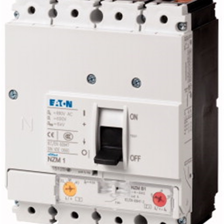 Interruttore automatico potenza 4 poli 125A 25kA montaggio fisso protezione impianti cavi