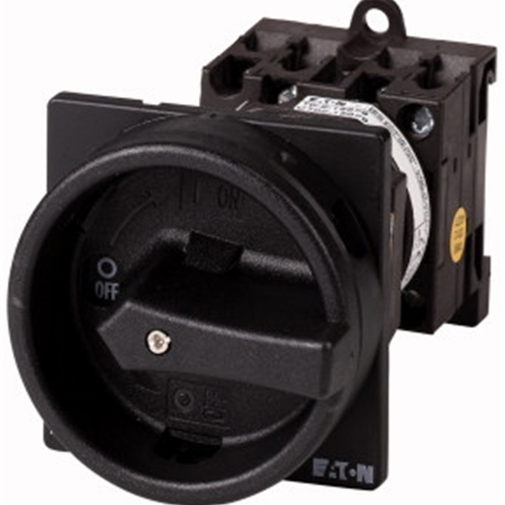 Interruttore generale T0 6 poli 20A 5,5kW IP65 con maniglia rotativa e blocco sicurezza
