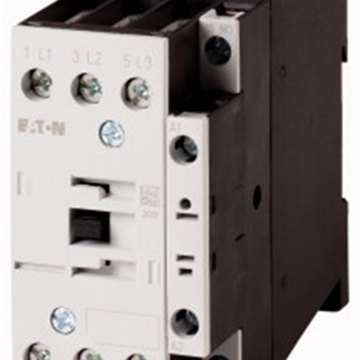Contattore potenza 3 poli 7,5 kW 380-400V per motori trifase efficienza IE3 uso industriale