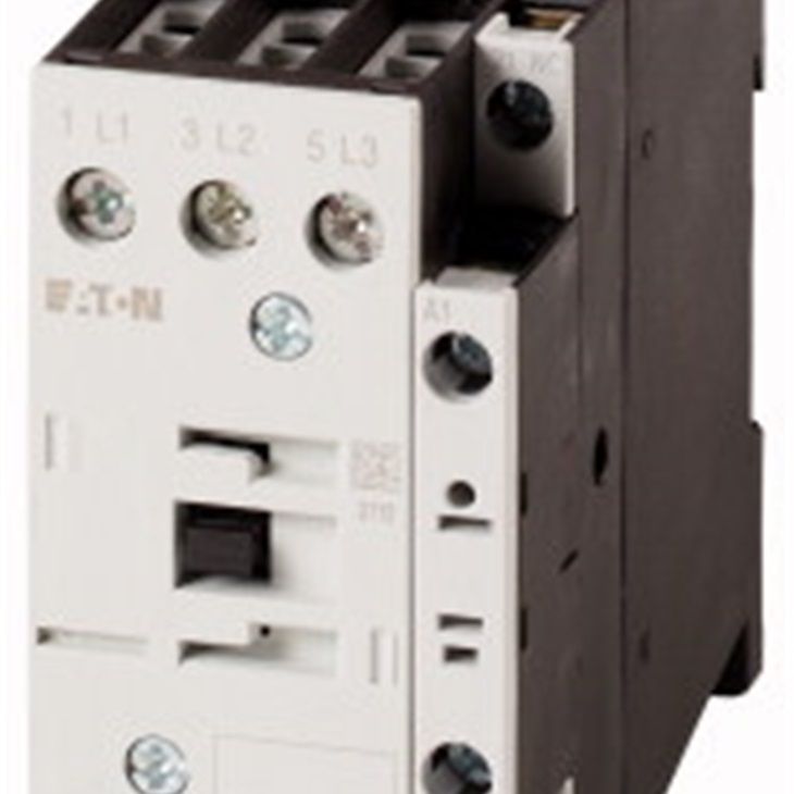 Contattore potenza 3 poli 7,5 kW 380-400V per motori trifase efficienza IE3 uso industriale