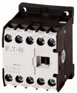 Contattore potenza DILEEM-10 3KW 3 poli AC-3 motori trifase 400V 50/60Hz comando AC