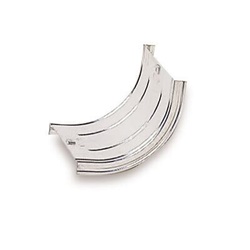 Coperchio deviazione verticale 90° zincato base 500mm per canalizzazione elettrica