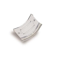 Coperchio deviazione verticale 45° zincato per base 400mm impianti elettrici