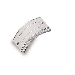 Coperchio deviazione 45° verticale zincato per discesa base 500mm impianti elettrici