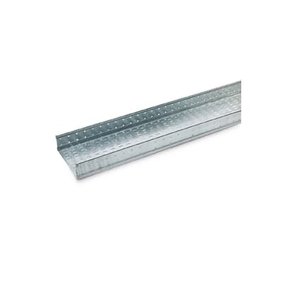 Canale pesante zincato H130 200x30 mm IP20 per impianti elettrici interni