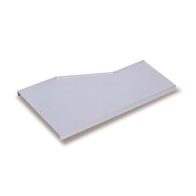 Coperchio riduzione destro canalina GAC 500x400 mm zincato a caldo resistente