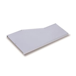 Coperchio riduzione destro canalina GAC 500x400 mm zincato a caldo resistente