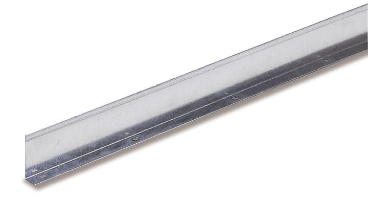 Profilo separatore canale portacavi zincato altezza 100 mm per impianti elettrici