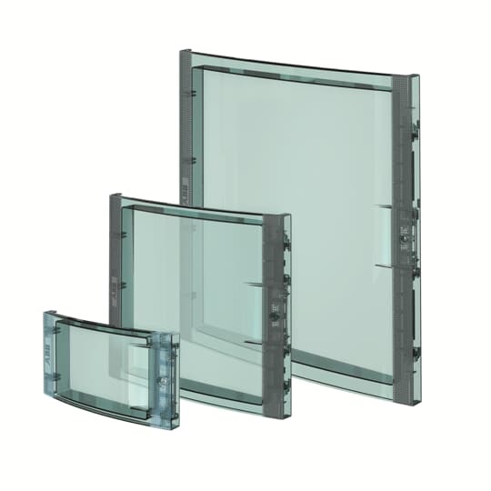 Porta trasparente 12 moduli Mistral65 IP65 armadio elettrico