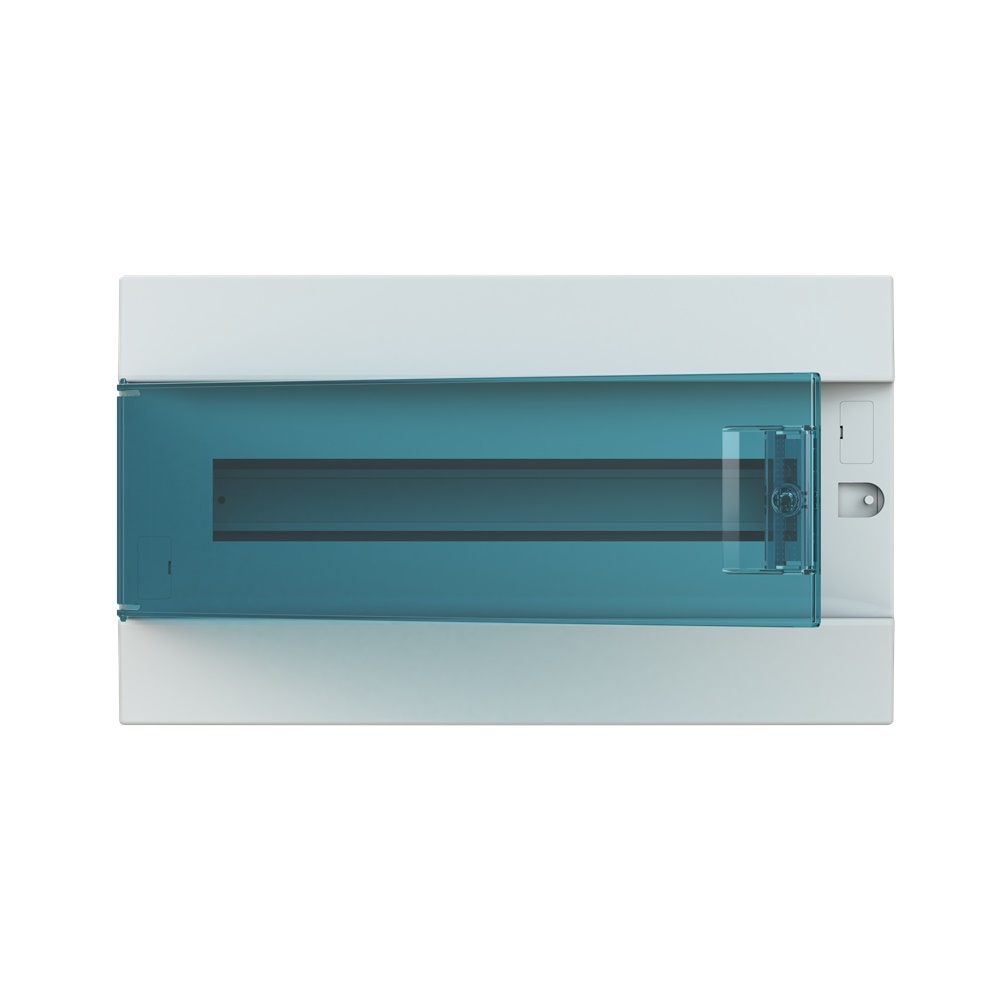 Consumer unit MISTRAL41F incasso porta trasparente 18 moduli IP41 uso residenziale