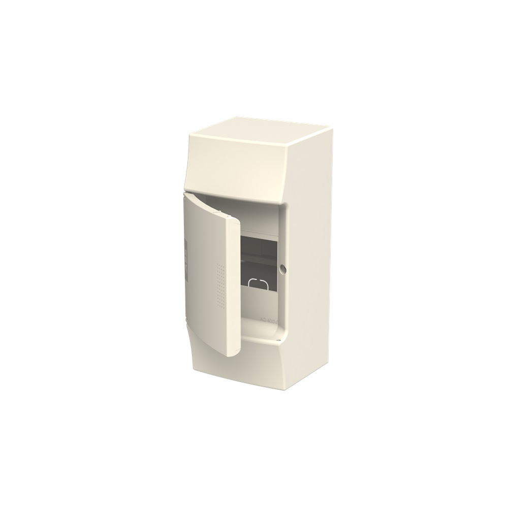 MISTRAL41W Consumer unit 4 moduli IP41 porta cieca montaggio a parete