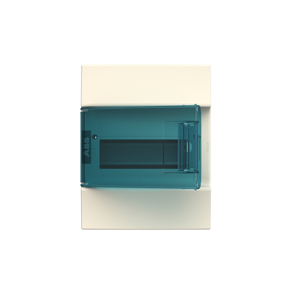 Consumer unit MISTRAL41W 8 moduli IP41 montaggio a parete porta trasparente