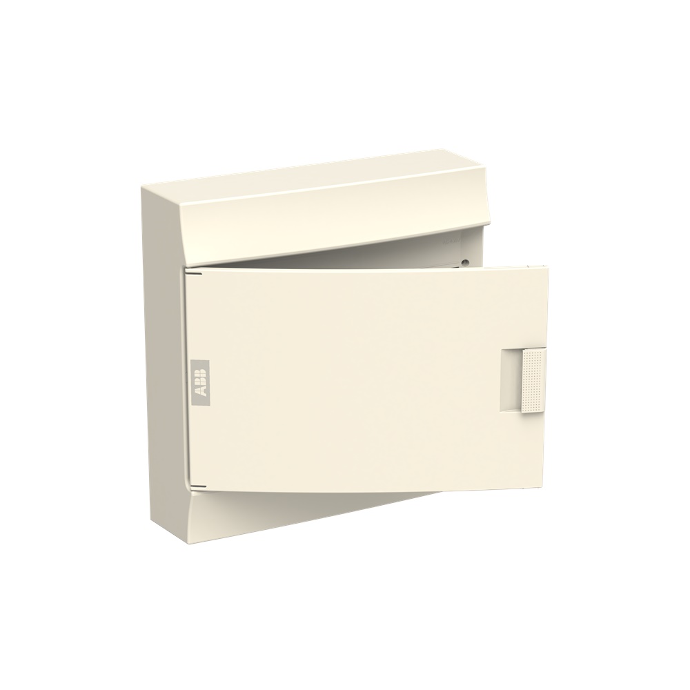 Consumer unit MISTRAL41W 36 moduli 2 file IP41 montaggio a parete porta cieca plastica opaca