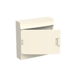 Consumer unit MISTRAL41W 36 moduli 2 file IP41 montaggio a parete porta cieca plastica opaca