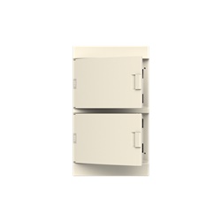 Consumer unit MISTRAL41W 72 moduli superficie IP41 porta cieca plastica