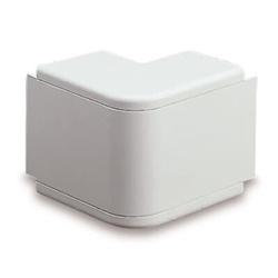 Deviazione esterna 150x60 mm plastica bianca protezione IP40 per impianti elettrici