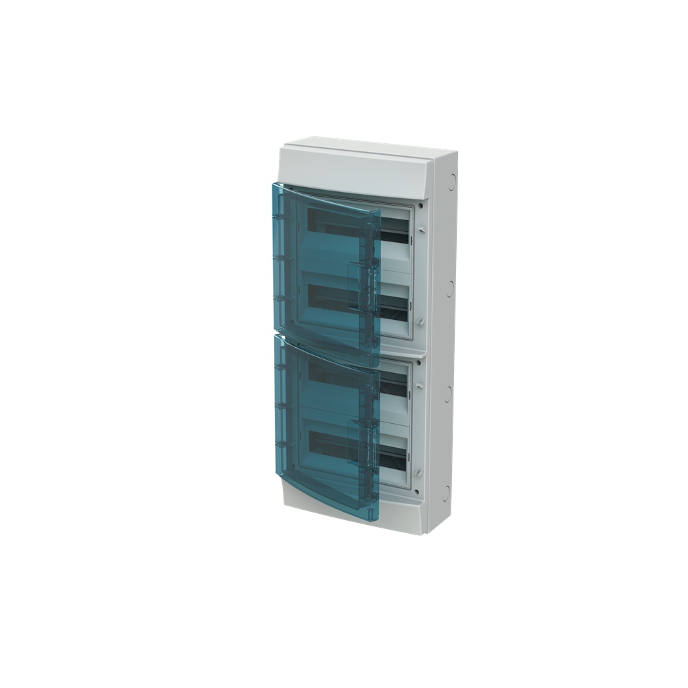Consumer unit MISTRAL65 porta trasparente 48 moduli superficie IP65 quadro elettrico