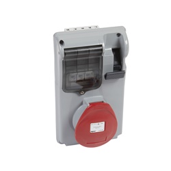 PRESA INTERB COMP QUAD IP44 32A 3P+