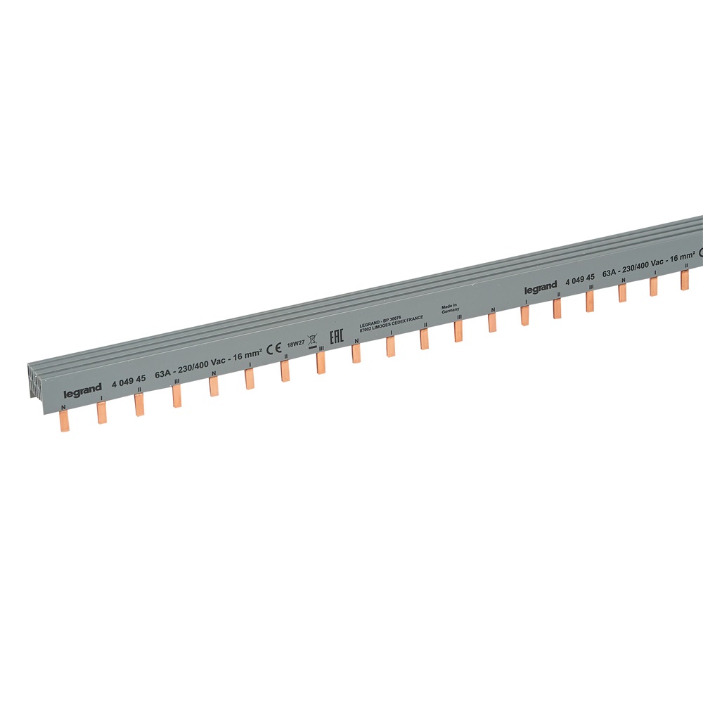 BUSBAR DI CABLAGGIO 4P 56 MODULES