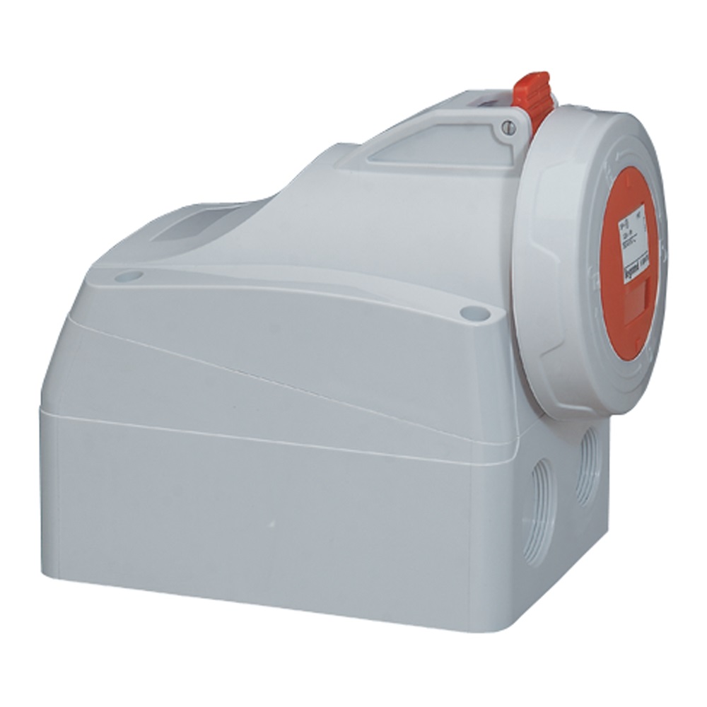 PRESA FISSA 90 GRADI IP67 32A 3P+N+