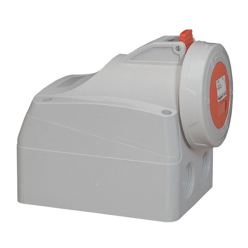 PRESA FISSA 90 GRADI IP67 32A 3P+N+