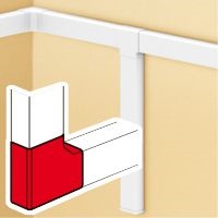 DLP-ACC.PORTACAVI ANGOLO PIANO60X40