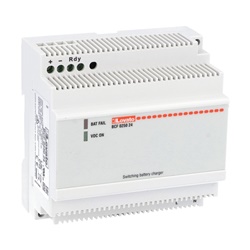 Caricabatterie switching modulare 2,5A 24VDC per batterie al piombo