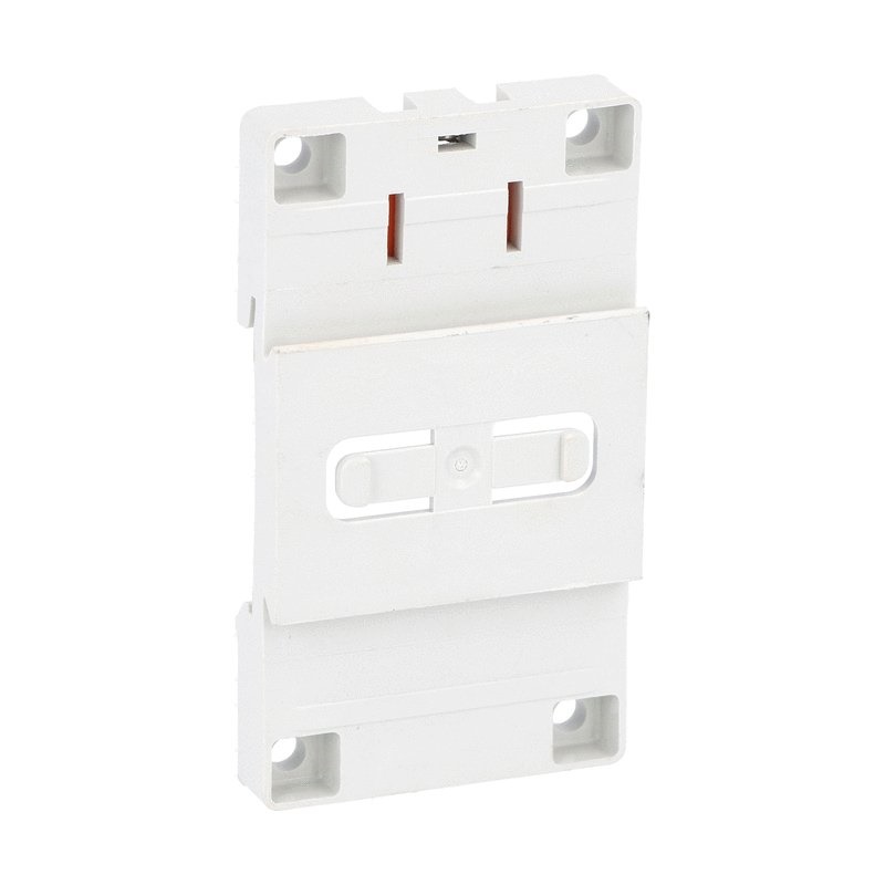 Accessorio verticale per caricabatteria automatico switching serie BCG, fissaggio profilo Omega, batterie al piombo sigillate e non