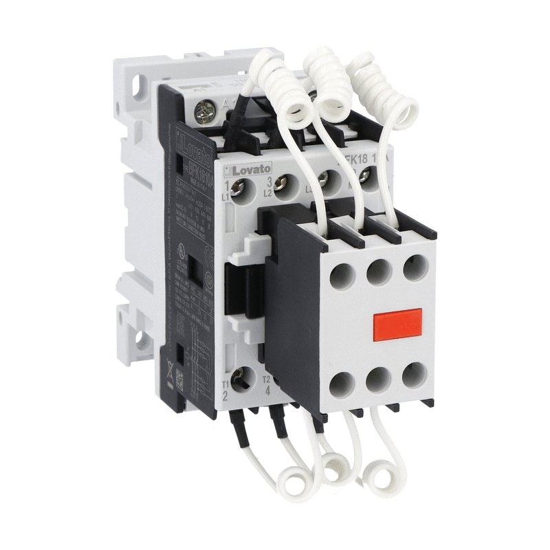 Contattore rifasamento 15KVAR 110V 50/60Hz circuito comando AC tipo BFK impiego industriale