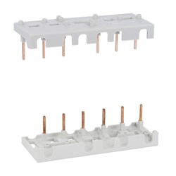 Connessioni rigide per avviatori teleinvertitori tripolari BF26-BF38 con interblocco meccanico BFX50
