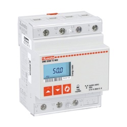 Contatore energia digitale trifase 80A 2 uscite statiche omologato MID uso industriale