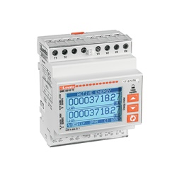 Contatore energia digitale trifase 5A 2 uscite statiche programmabili espandibile multimisura