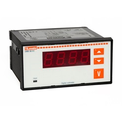 VOLTMETRO DIGIT.1F 96X48MM+RELE PROG.