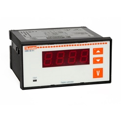 VOLTMETRO DIGIT.1F 96X48MM+RELE PROG.