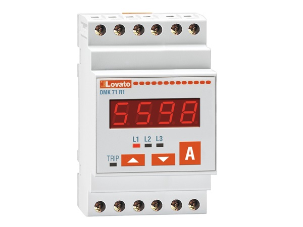 AMPEROM.DIGIT.3F 220-240VAC+RE LE PROGR.