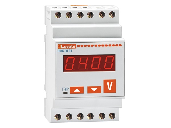 VOLTM.DIG.1F 220-240VAC+RELE PROGR.