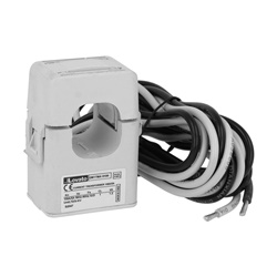Trasformatore corrente apribile 100A 100/5A foro 24x24mm precablato compatto