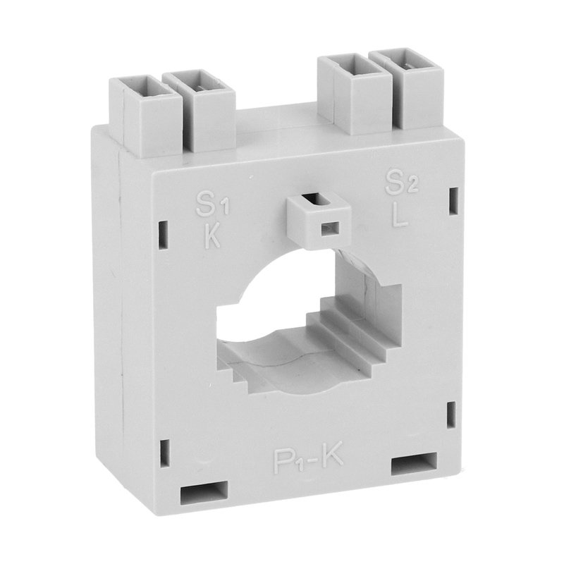 Trasformatore corrente passante 100/5A per cavo 23mm e barre 30x10mm, 25x12,5mm, 20x15mm