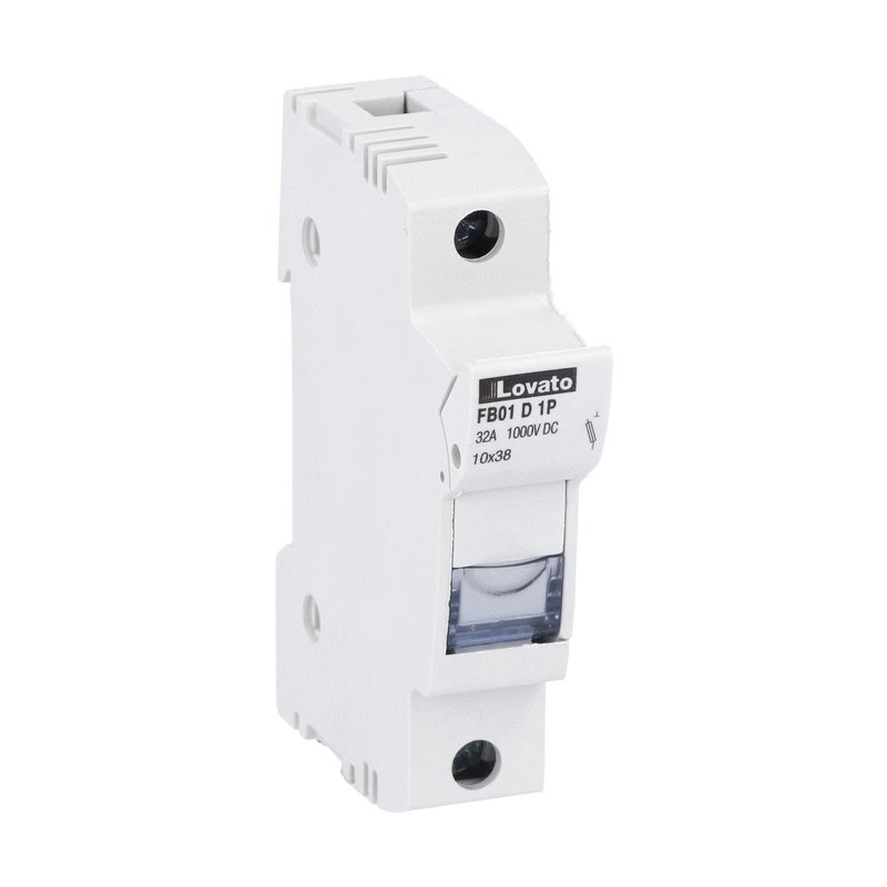 Portafusibili 1P 10x38mm 32A 1000V DC per applicazioni fotovoltaiche