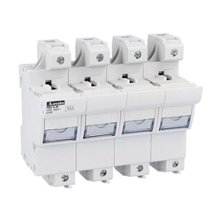 Portafusibili sezionabili 3P+N 22x58mm 125A 690VAC base omologata Curus 4 moduli