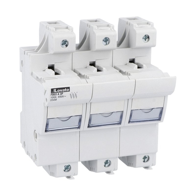 PORTAFUSIBILI SEZIONABILI 3P 22X58