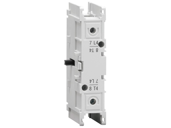 Quarto polo aggiuntivo AC21A 80A per interruttore sezionatore chiusura simultanea