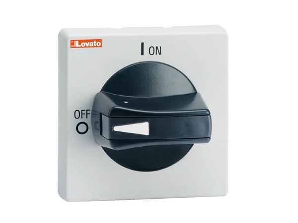 MANIGLIA NERA SEL.SPORGENTE LUCCH. IP65