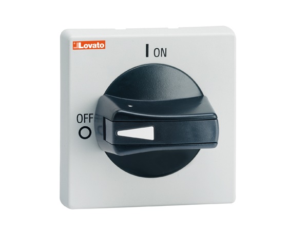 MANIGLIA NERA SEL.SPORGENTE LUCCH. IP65