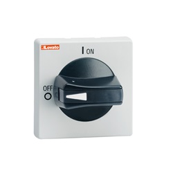 MANIGLIA NERA SEL.SPORGENTE LUCCH. IP65