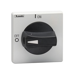 MANIGLIA NERA SEL.SPORG.LUCCH.ON IP65