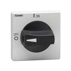 MANIGLIA NERA SEL.SPORG.LUCCH.ON IP65